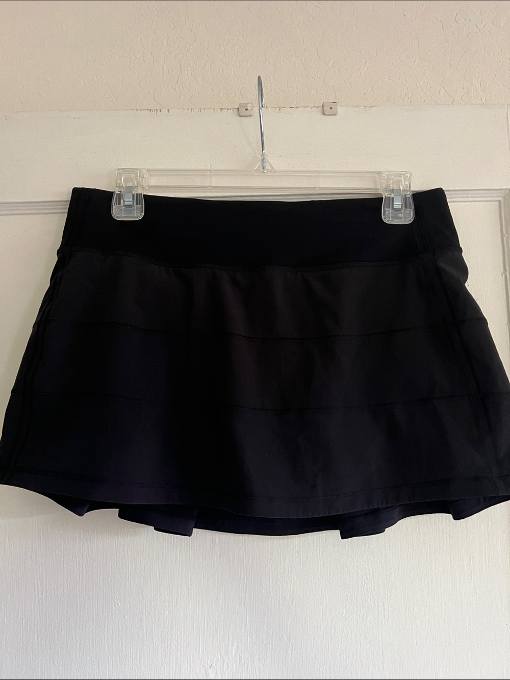 lululemon athletica Black Pleated Athletic Skort